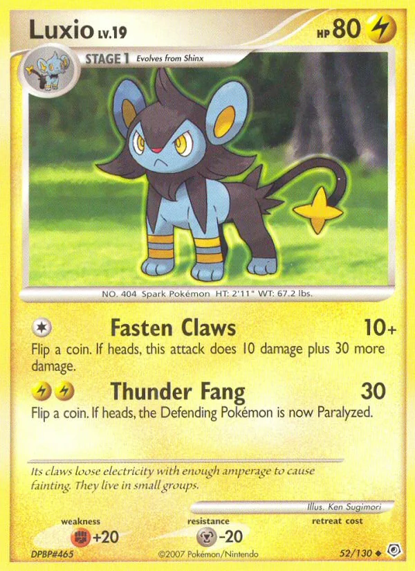 Luxio, Diamond & Pearl