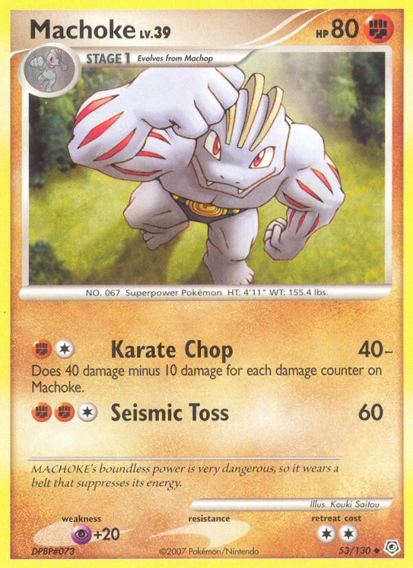 Machoke, Diamond & Pearl
