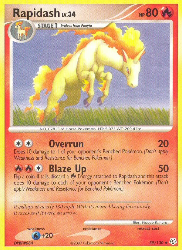 Rapidash, Diamond & Pearl