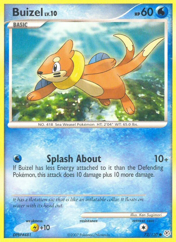 Buizel, Diamond & Pearl