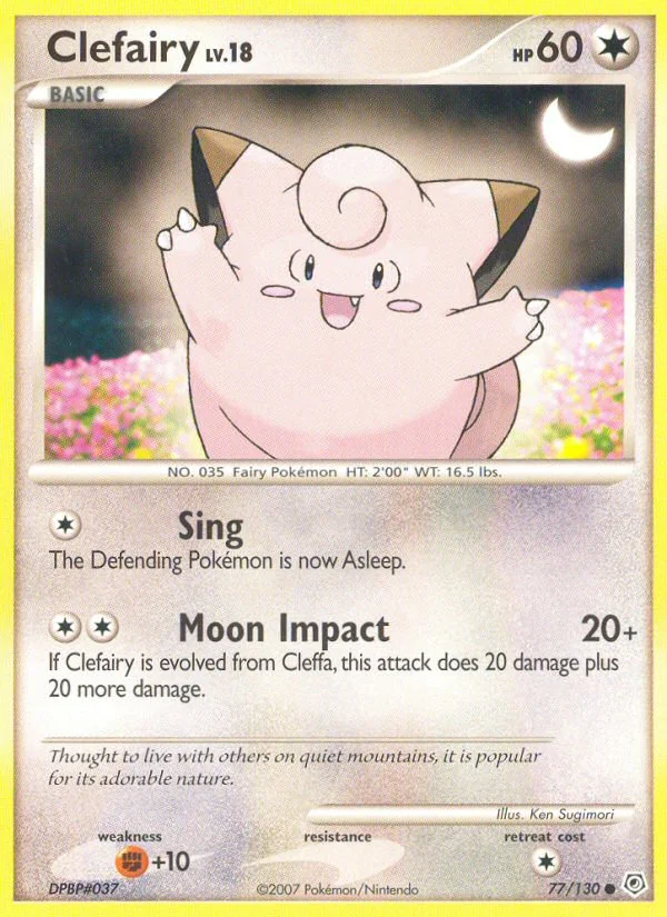 Clefairy, Diamond & Pearl
