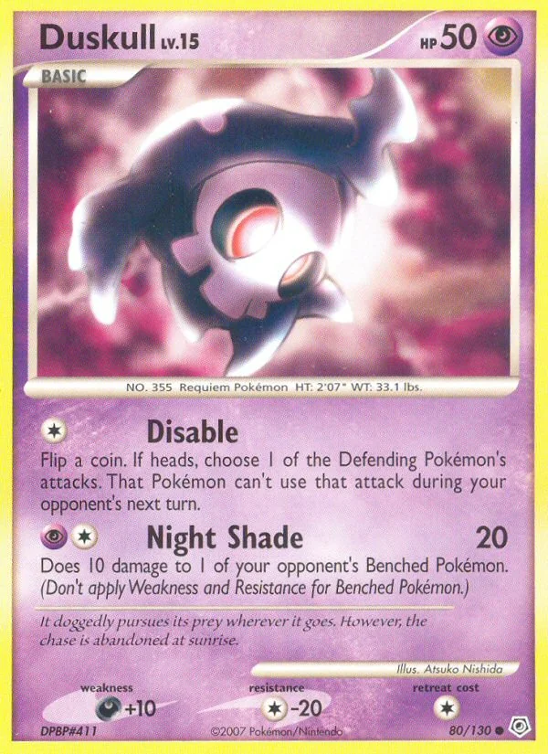 Duskull, Diamond & Pearl