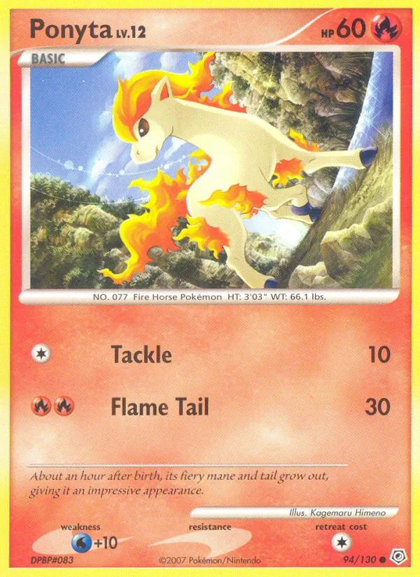 Ponyta, Diamond & Pearl