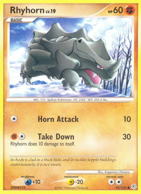 Rhyhorn, Diamond & Pearl