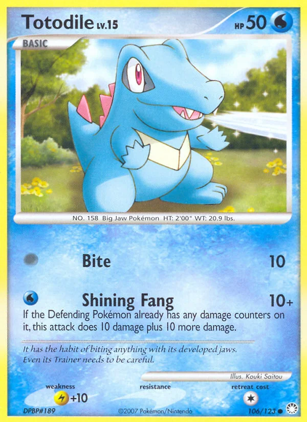 Totodile, Mysterious Treasures