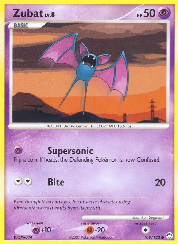 Zubat, Mysterious Treasures