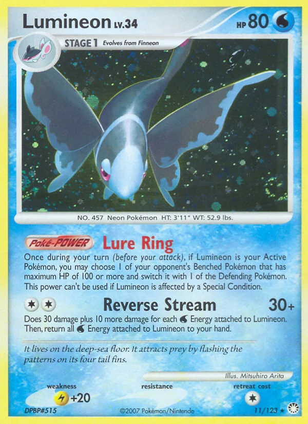 Lumineon, Mysterious Treasures