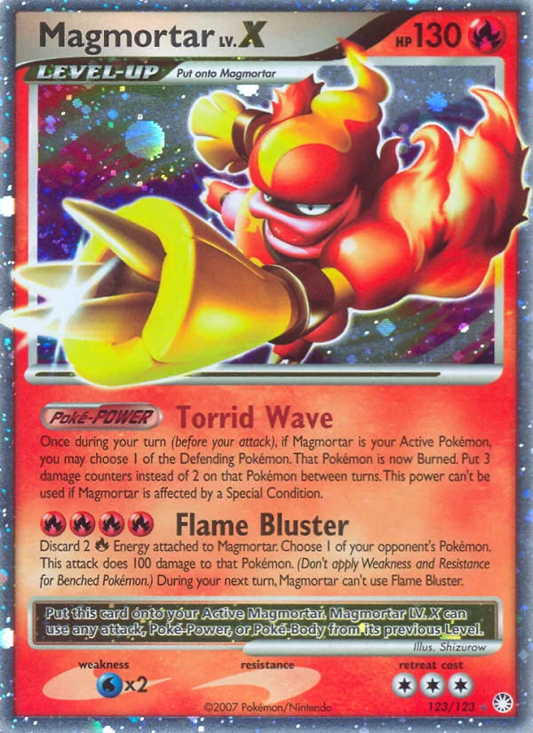 Magmortar LV.X, Mysterious Treasures