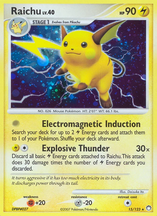 Raichu, Mysterious Treasures