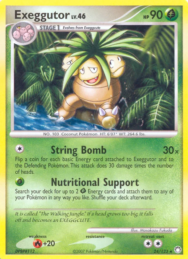Exeggutor, Mysterious Treasures