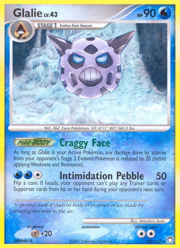 Glalie, Mysterious Treasures
