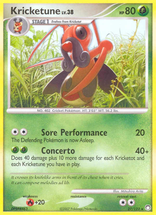 Kricketune, Mysterious Treasures