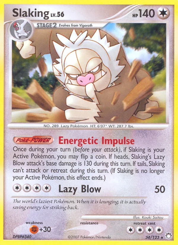 Slaking, Mysterious Treasures