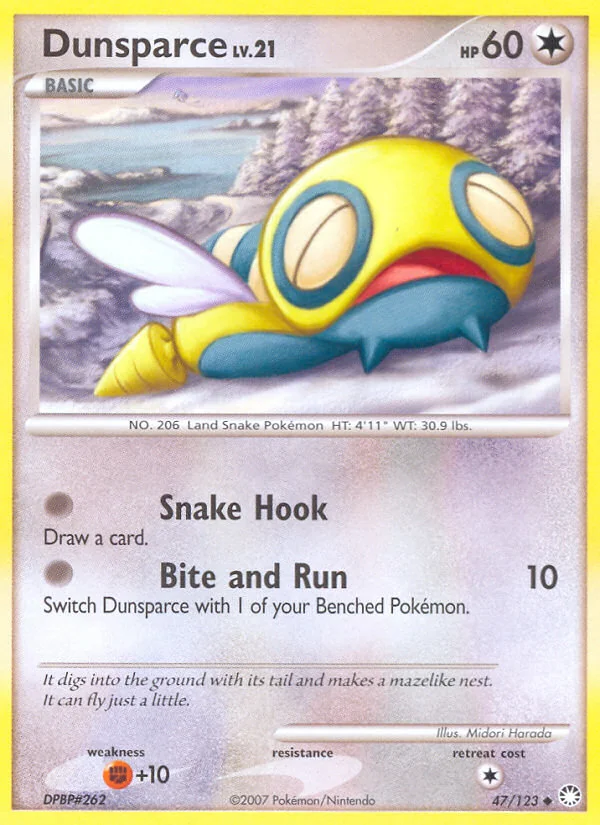 Dunsparce, Mysterious Treasures