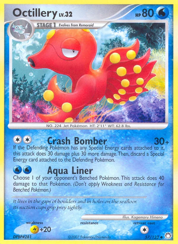 Octillery, Mysterious Treasures