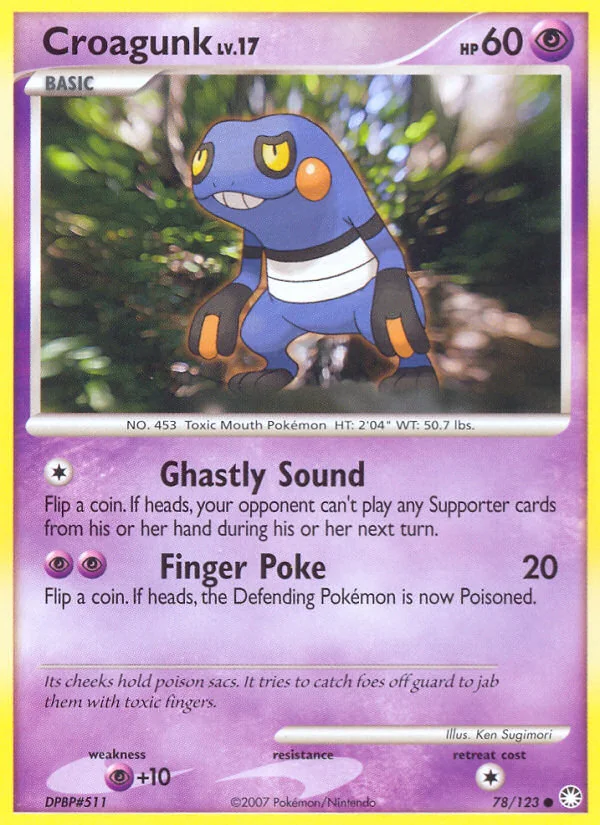Croagunk, Mysterious Treasures