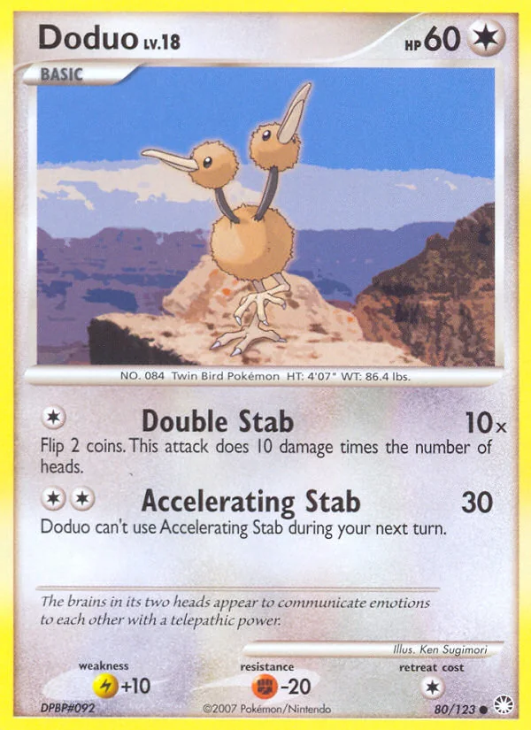 Doduo, Mysterious Treasures