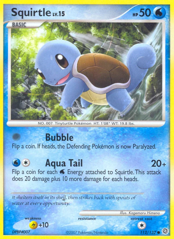 Squirtle, Secret Wonders