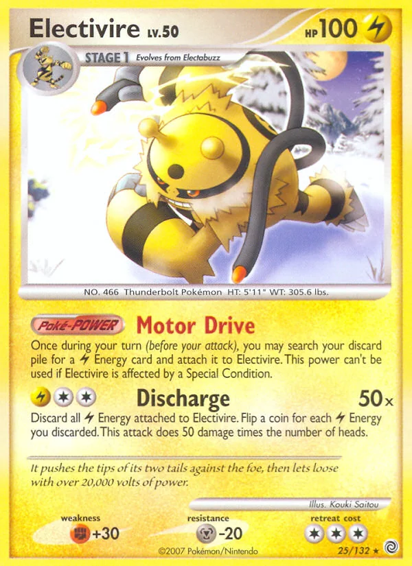 Electivire, Secret Wonders