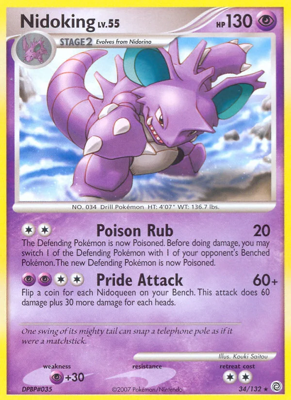 Nidoking, Secret Wonders