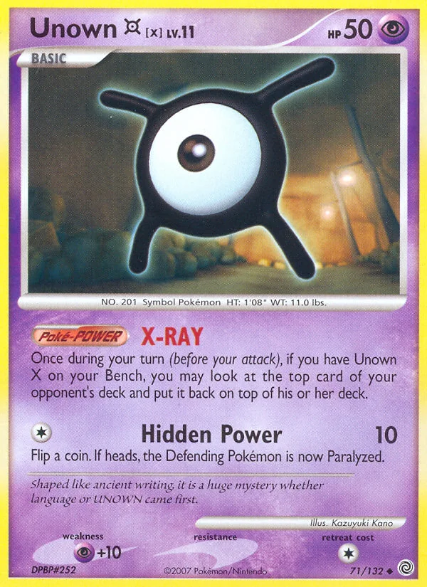 Unown [X], Secret Wonders