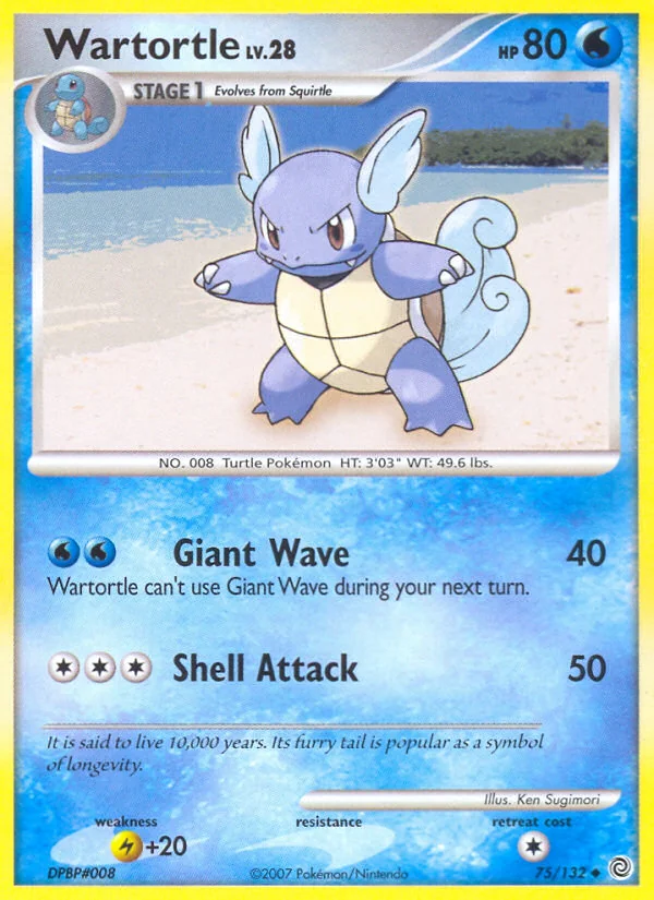 Wartortle, Secret Wonders