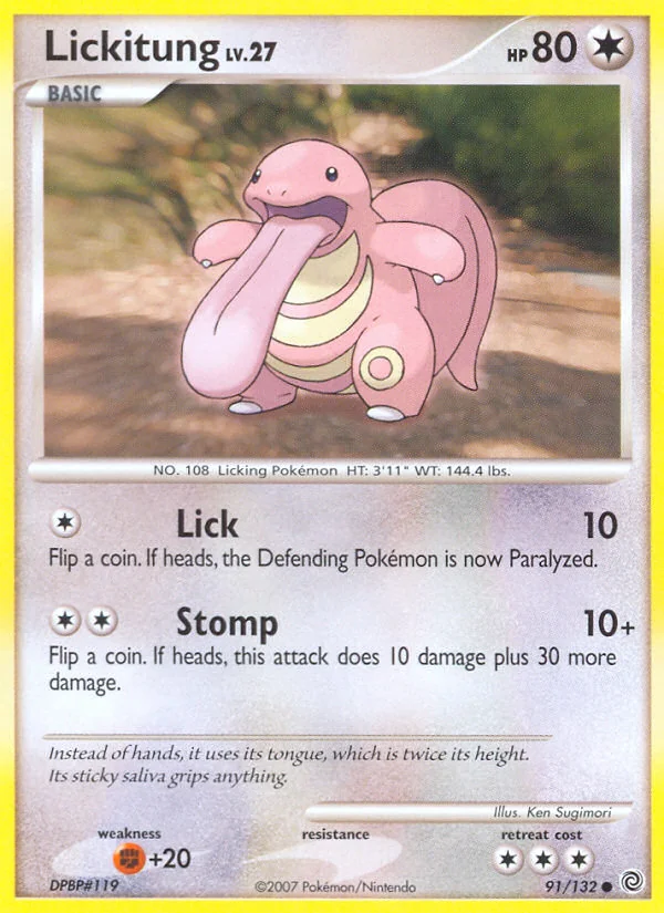 Lickitung, Secret Wonders