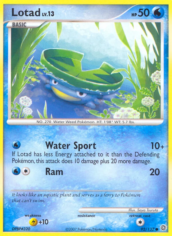 Lotad, Secret Wonders