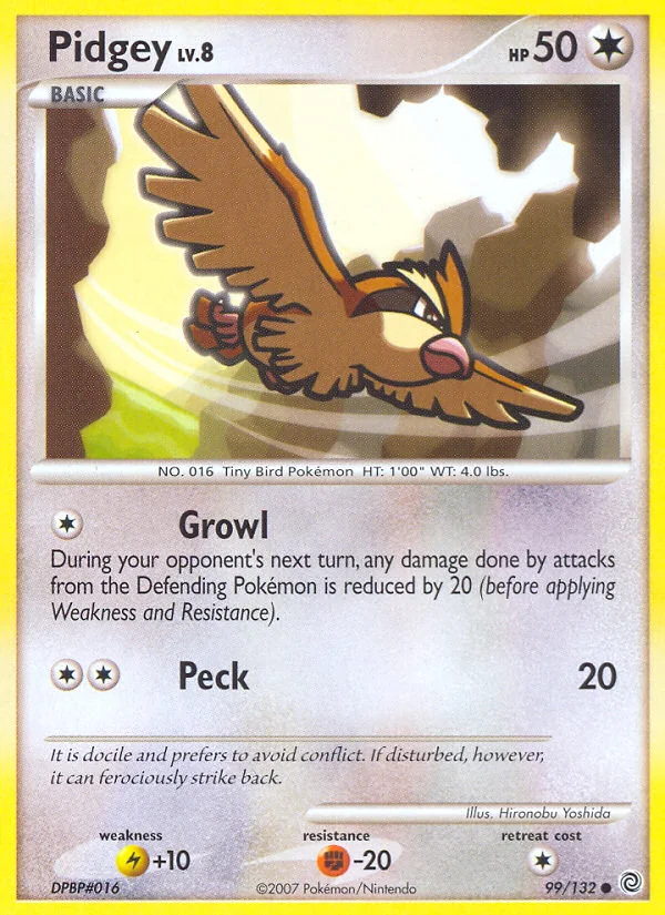 Pidgey, Secret Wonders