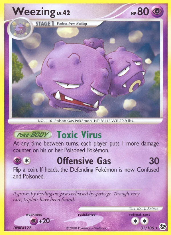 Weezing, Great Encounters