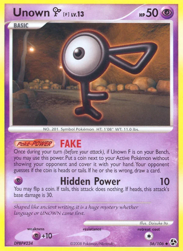 Unown [F], Great Encounters