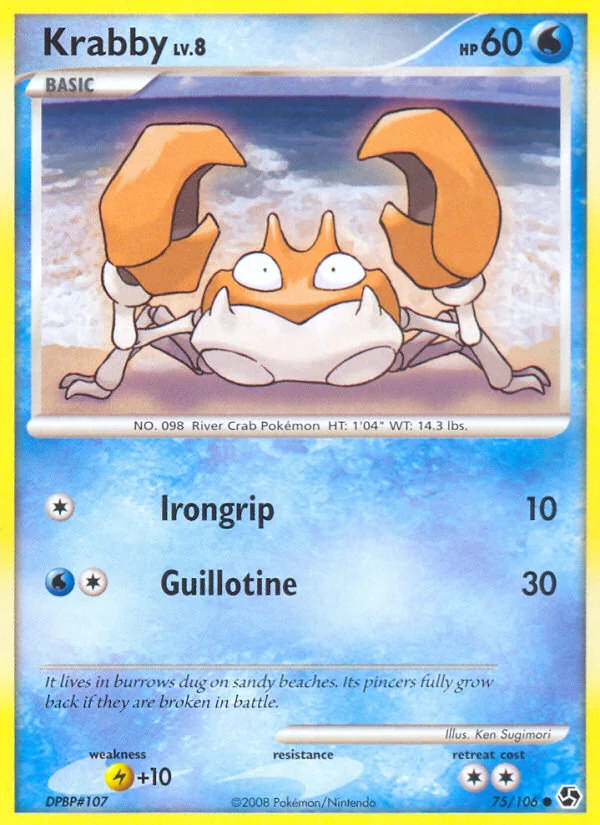 Krabby, Great Encounters