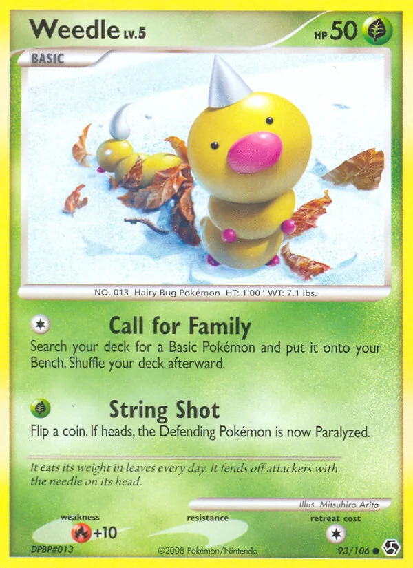 Weedle, Great Encounters