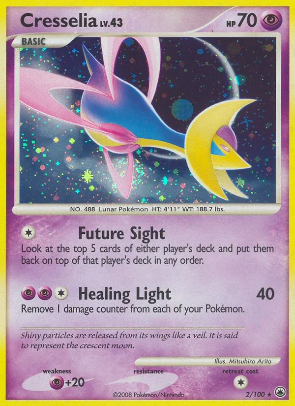 Cresselia, Majestic Dawn