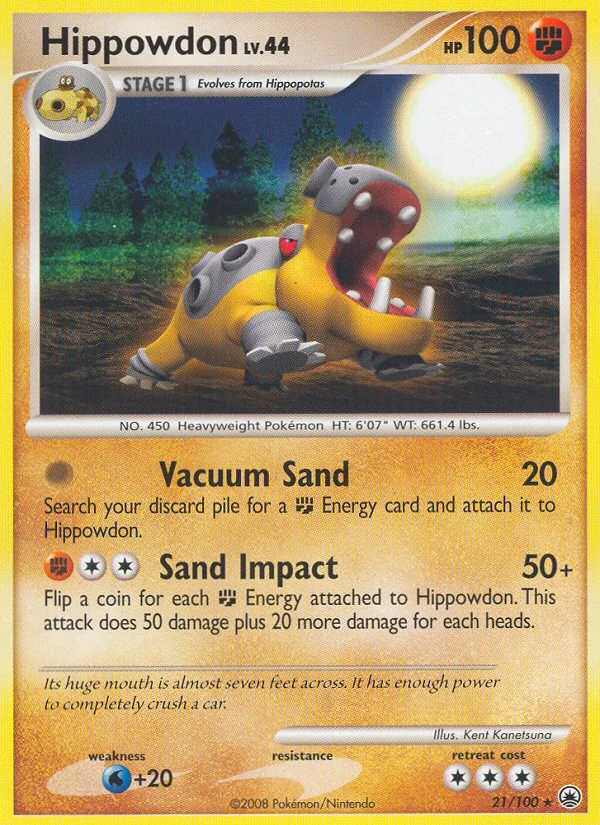 Hippowdon, Majestic Dawn