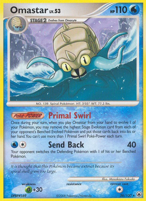 Omastar, Majestic Dawn