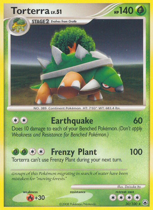 Torterra, Majestic Dawn