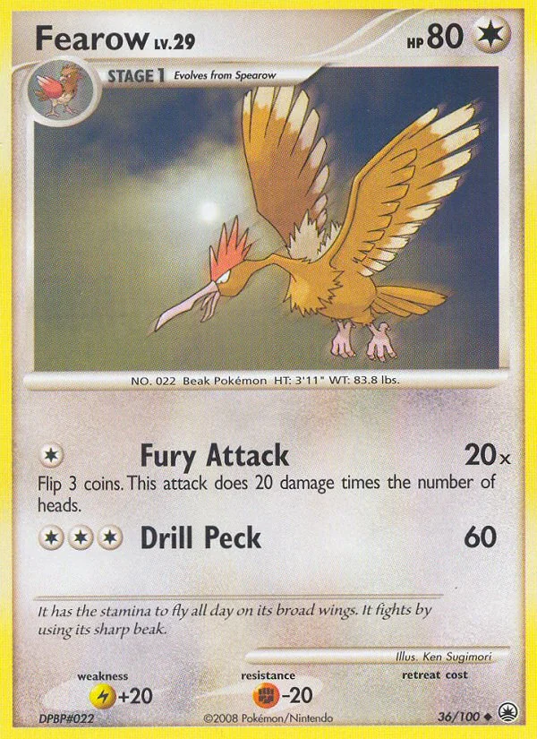 Fearow, Majestic Dawn