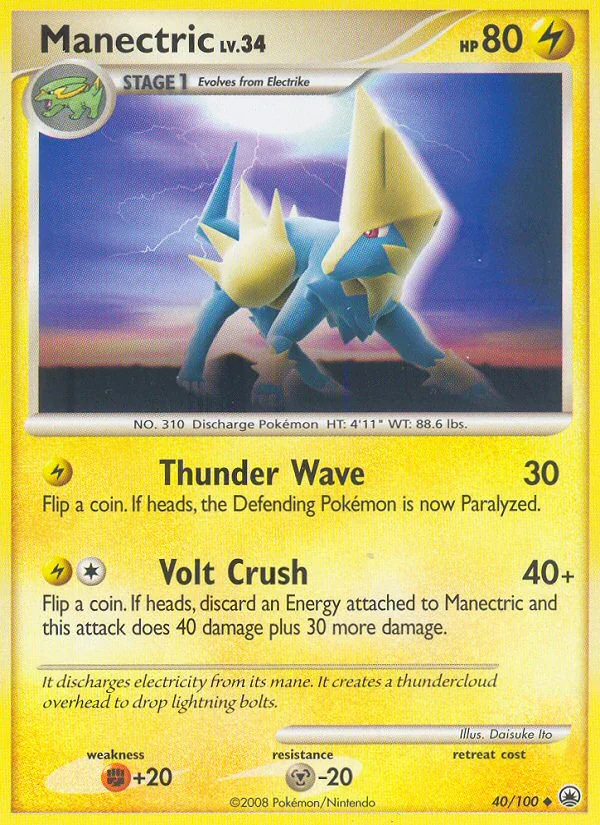 Manectric, Majestic Dawn