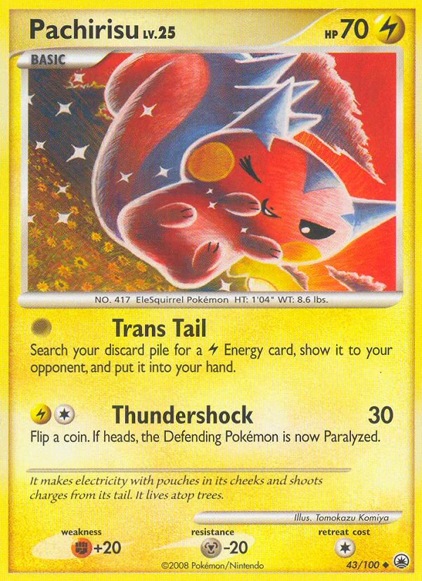 Pachirisu, Majestic Dawn