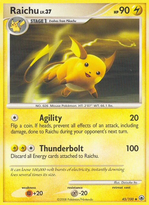 Raichu, Majestic Dawn
