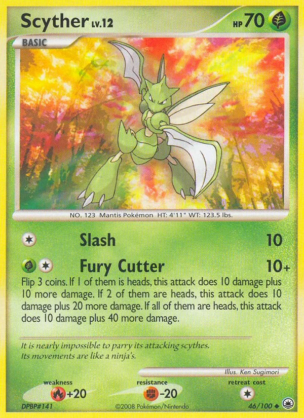 Scyther, Majestic Dawn