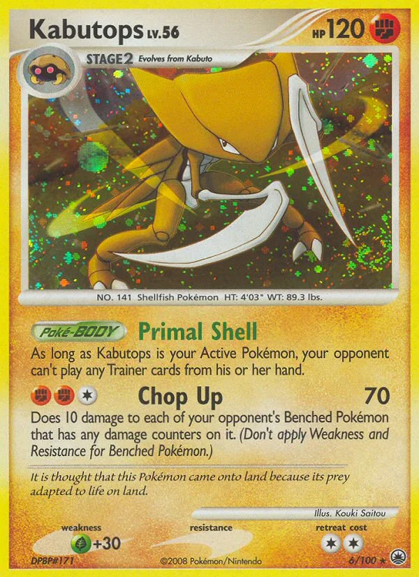 Kabutops, Majestic Dawn
