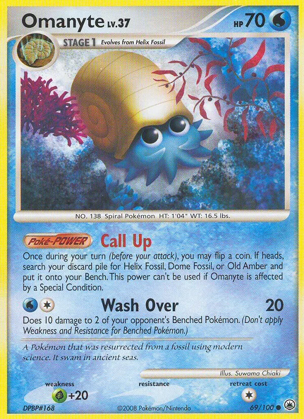 Omanyte, Majestic Dawn