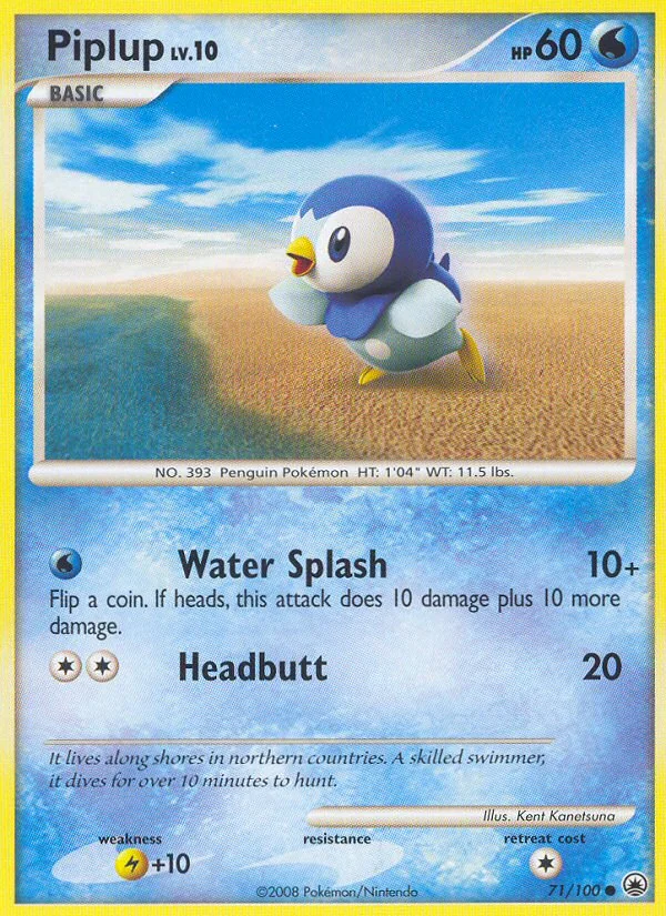 Piplup, Majestic Dawn