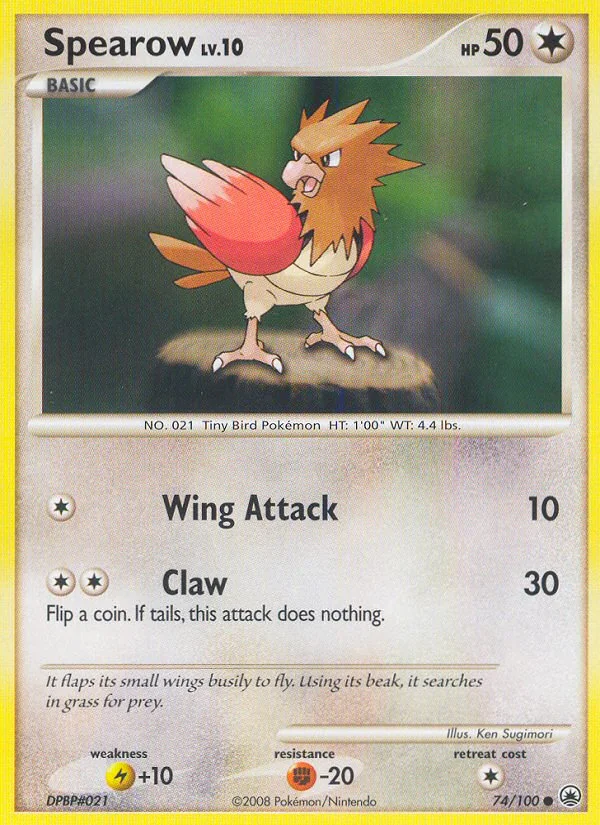 Spearow, Majestic Dawn