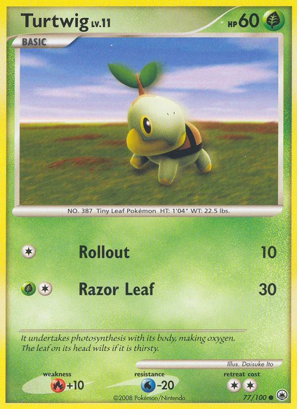 Turtwig, Majestic Dawn