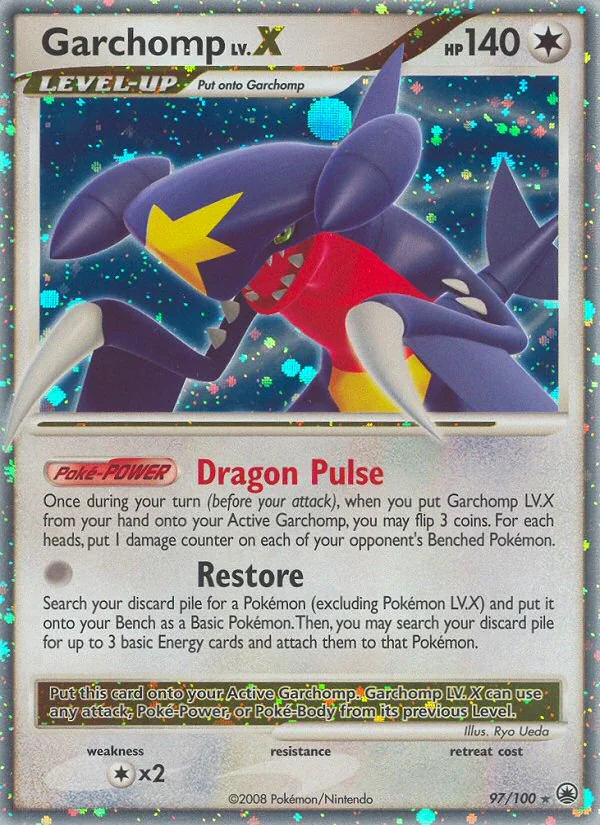 Garchomp LV.X, Majestic Dawn