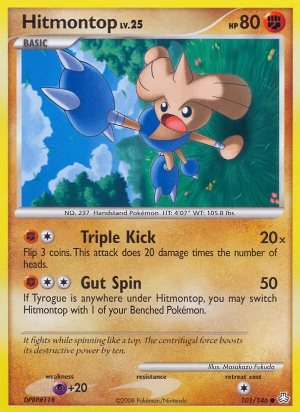Hitmontop, Legends Awakened
