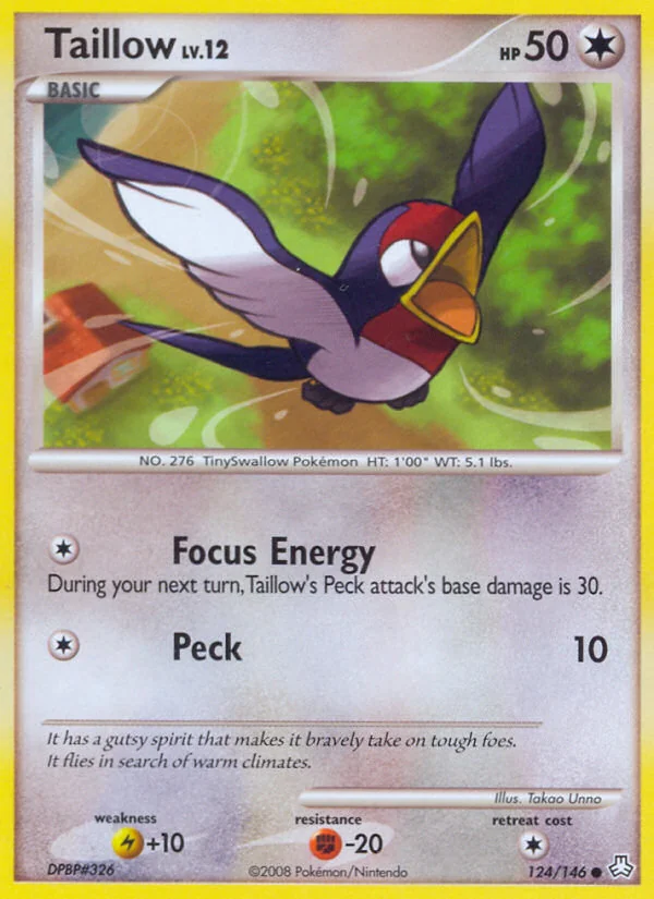 Taillow, Legends Awakened